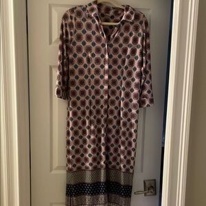 Chico's Vibrant Geometric Dress